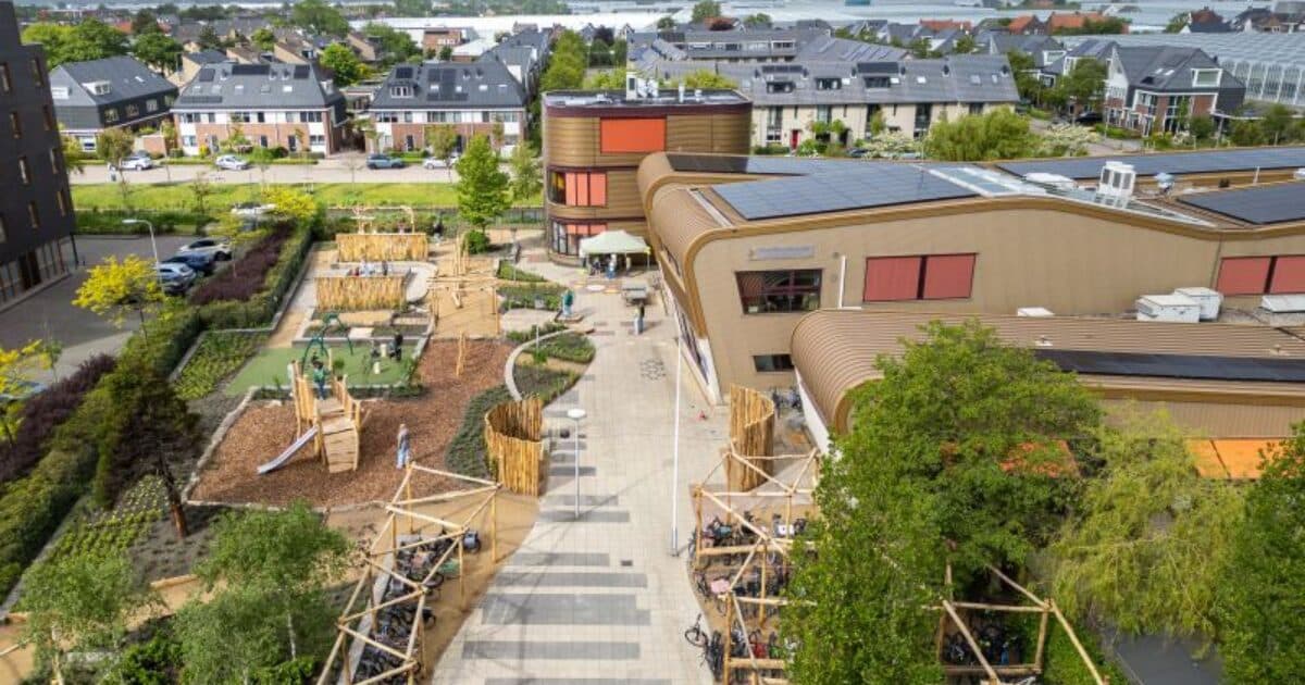 Extra attention for green schoolyards during Healthy Youth Week