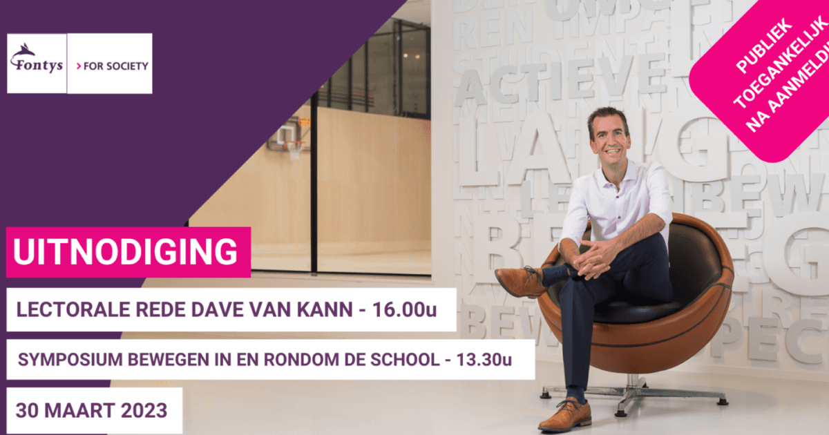 Inaugural lecture by Dave Van Kann