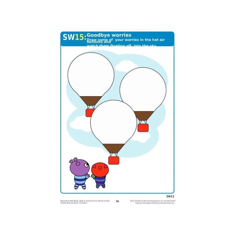 Elementary school Worksheet | Goodbye Worries