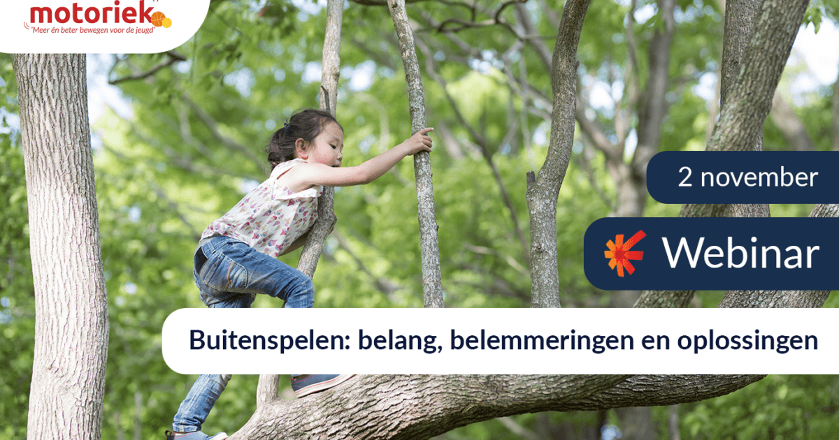 Webinar on Outdoor Play during Motor Skills Week