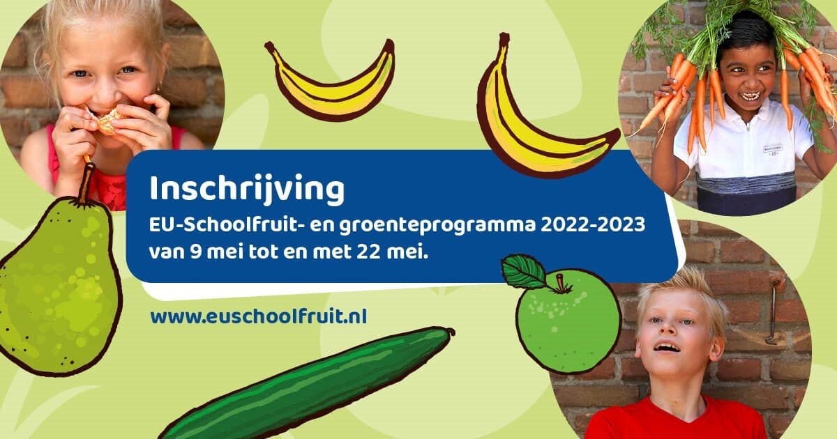Registration for EU School Fruit 2022-2023 is open!