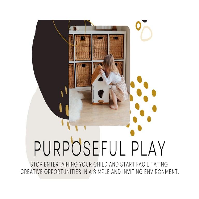 Elementary school Course | Purposeful Play