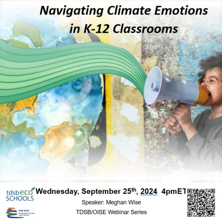 Elementary school Webinar | Navigating Climate Emotions in the Classroom