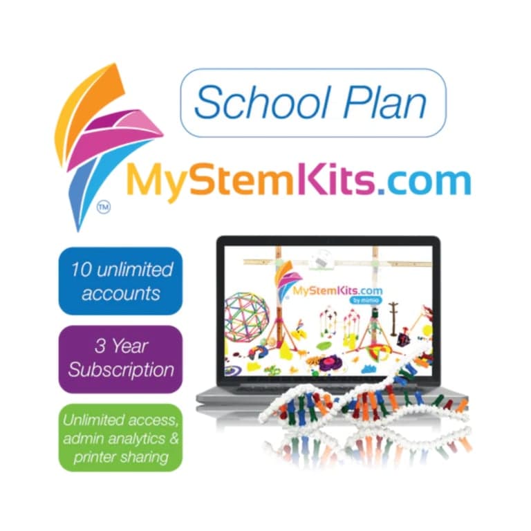 Elementary school Subscription | Robo: MyStemKits K-12 Curriculum, 450+ Lessons and 50+ Design Challenges