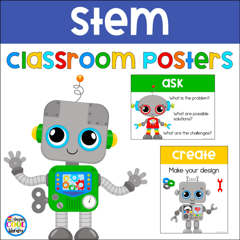 Elementary school Poster | STEM Classroom Posters