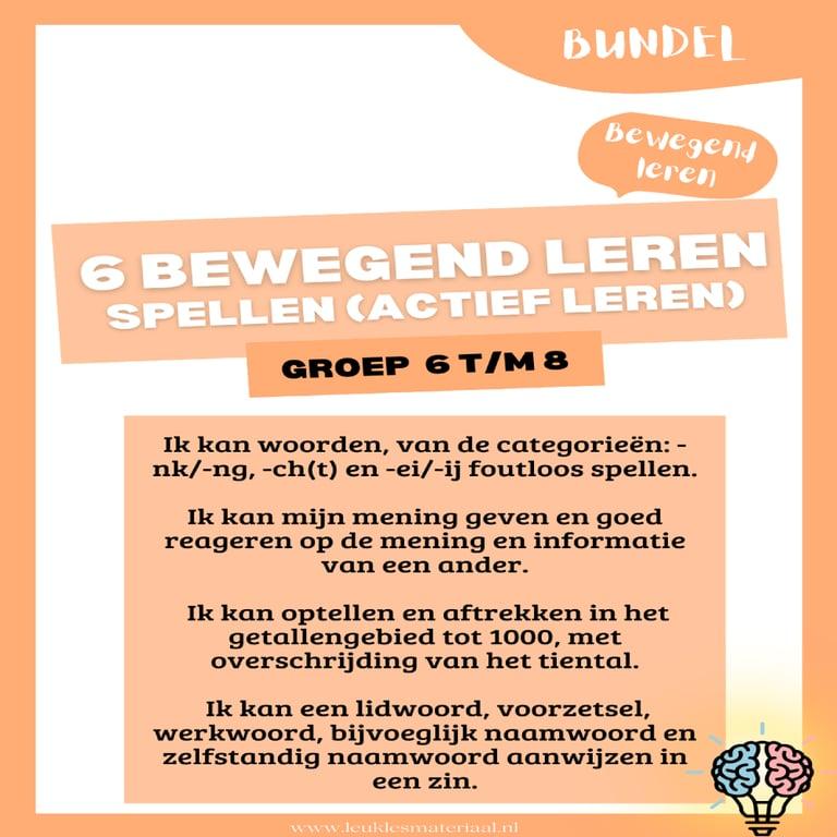 Elementary school Spel | 6 Bewegend Leren Spellen (Actief Leren)