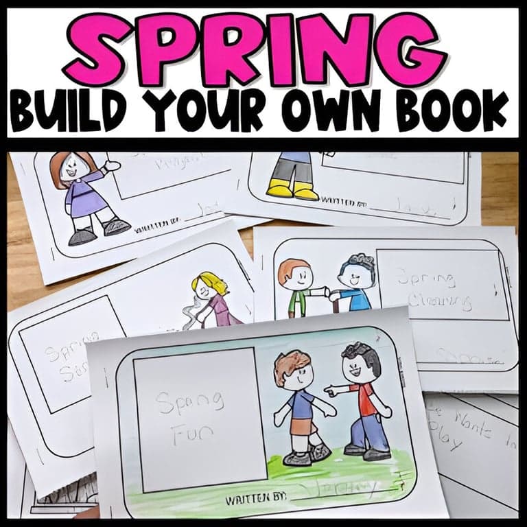 Elementary school Lesson Package | Spring Topics Creative Writing