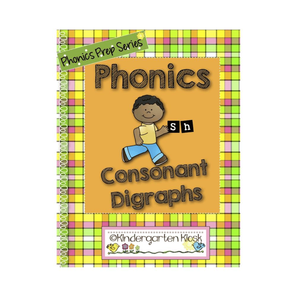 Elementary school Workbook | Phonics Prep: Consonant Driagraph