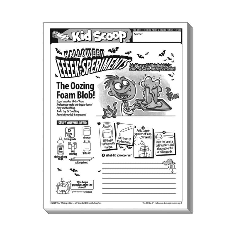 Elementary school Lesson Package | Halloween Eeek-speriments