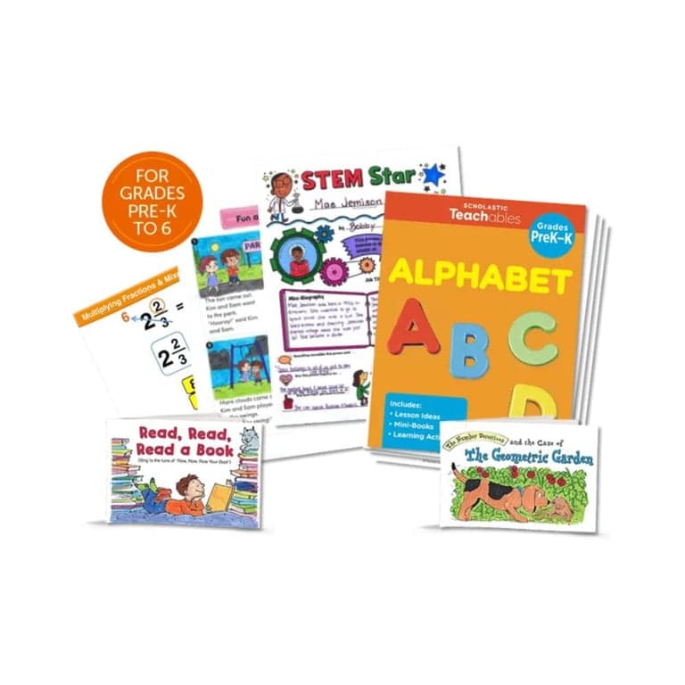 Elementary school Subscription | Scholastic Teachables: Unlimited Access to Thousands of Printable Worksheets & Activities, PreK–8