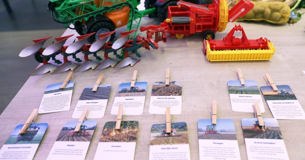 Discover with your class where our food comes from