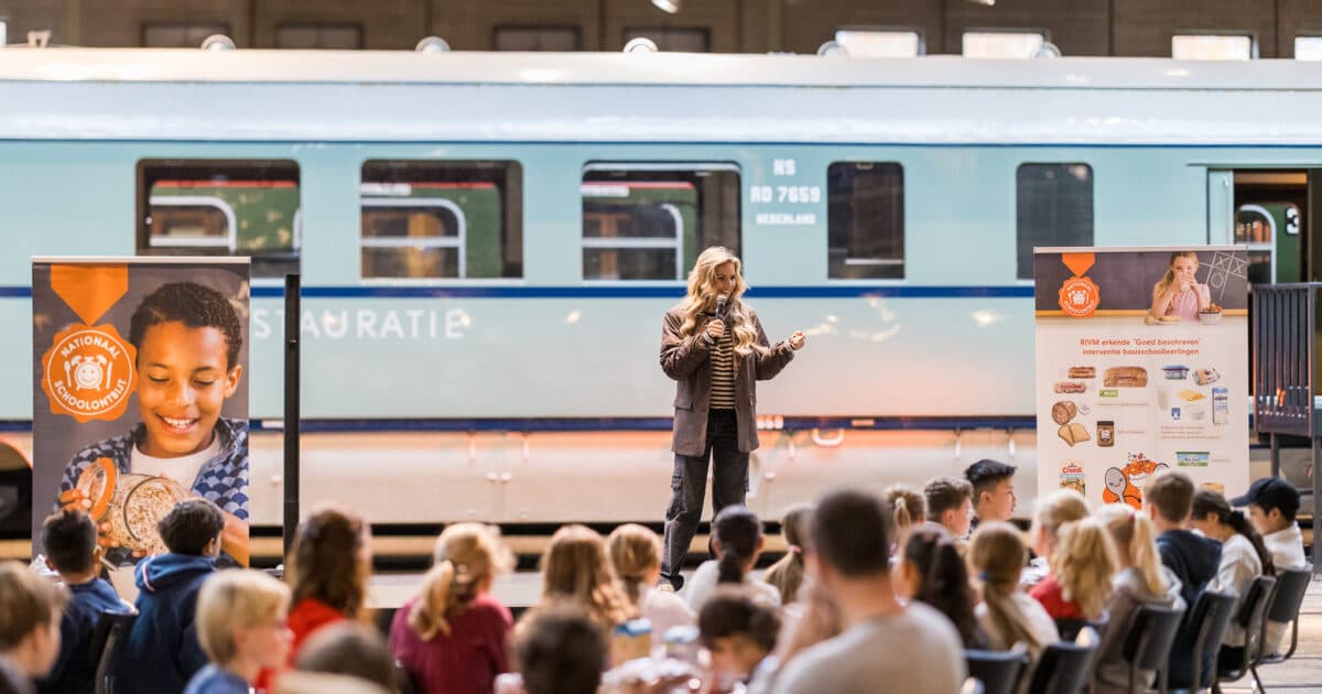 National launch of National School Breakfast at the Railway Museum