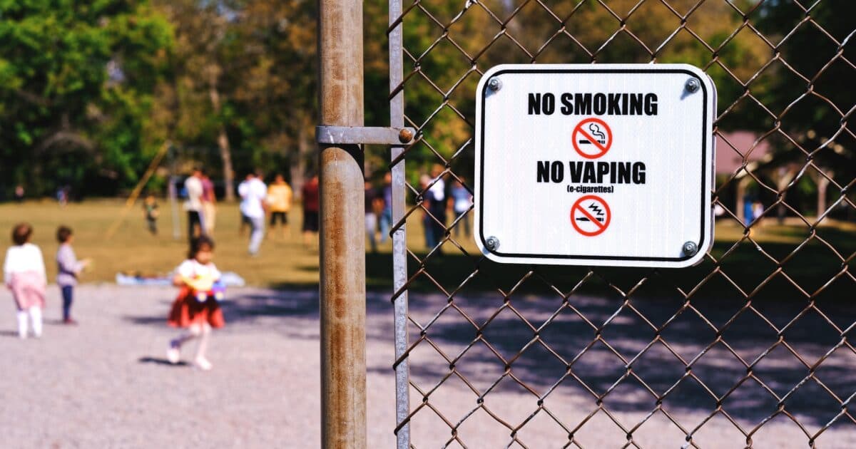Almost as many young people vape as smoke