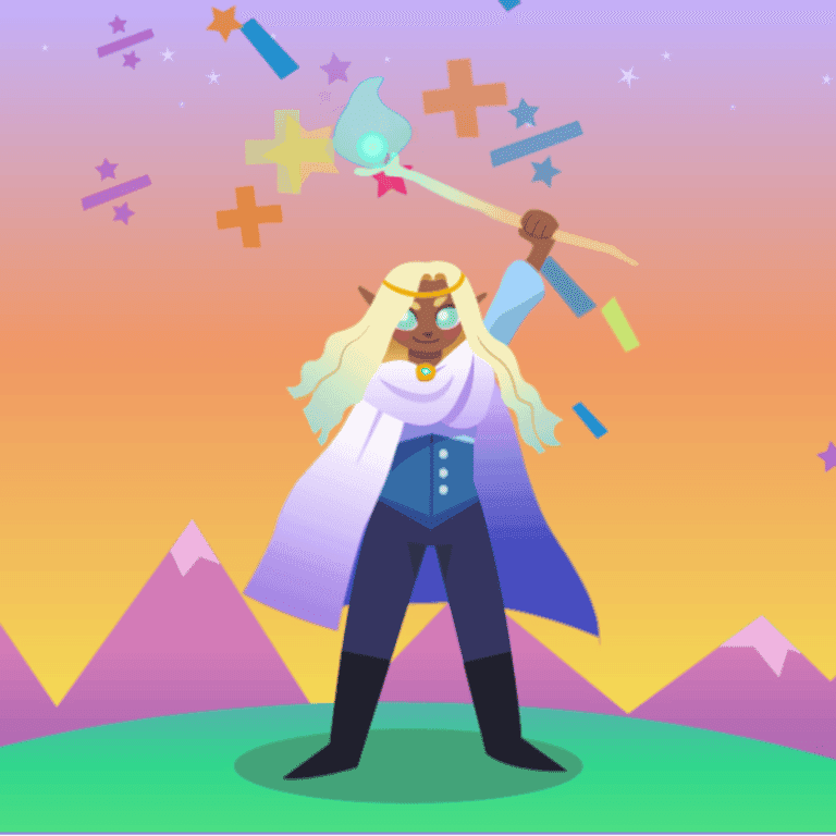 Elementary school Game | Math Magician - Color Quest