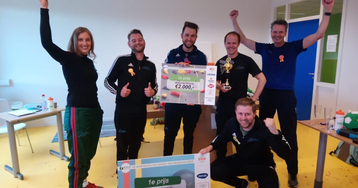 VSO De Twijn from Zwolle and Calandlyceum Amsterdam named the Most Sportive Secondary Schools in the Netherlands