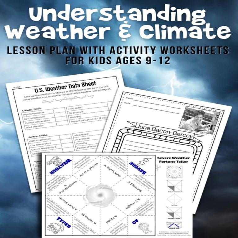 Elementary school Worksheets | Weather or Climate?