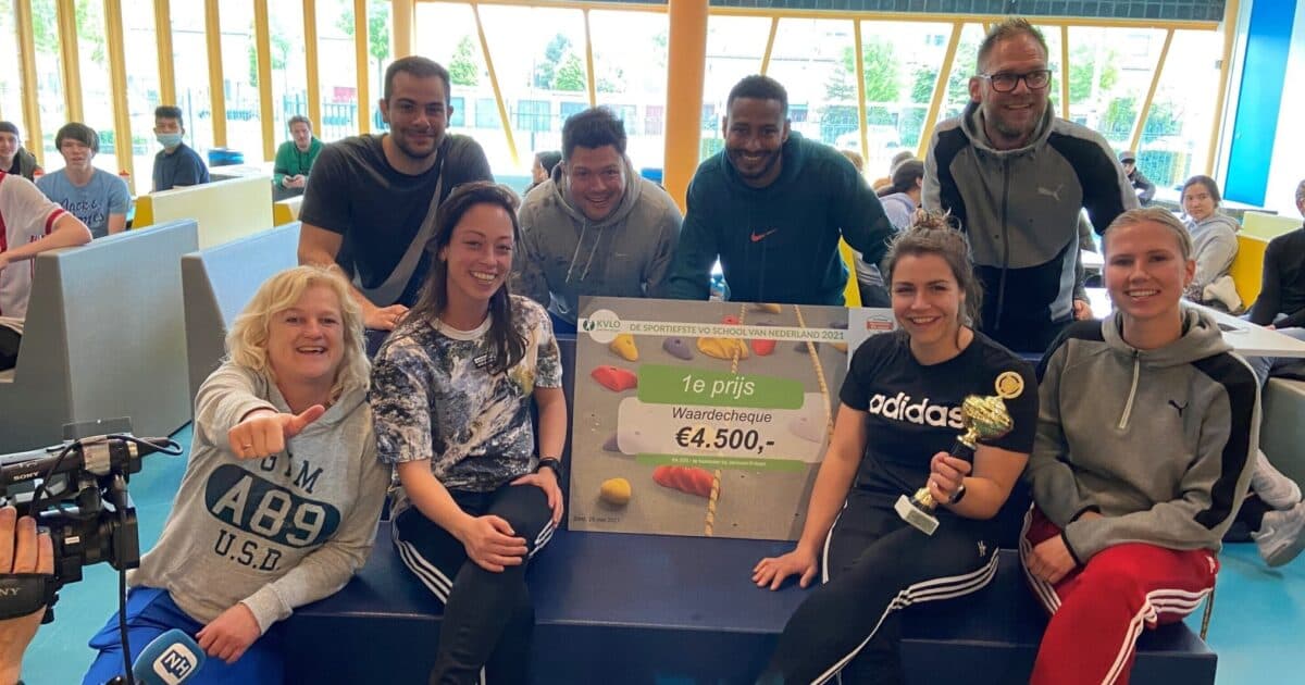 Registration opens for special pre-vocational secondary education edition of the Sportiest School in the Netherlands election