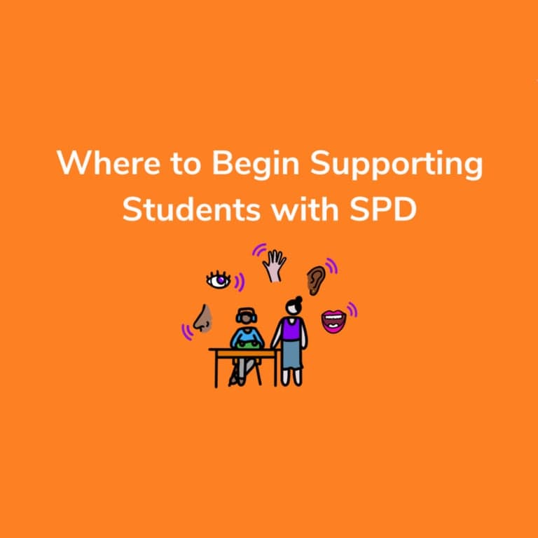 Elementary school Training | Where to Begin Supporting Students With SPD