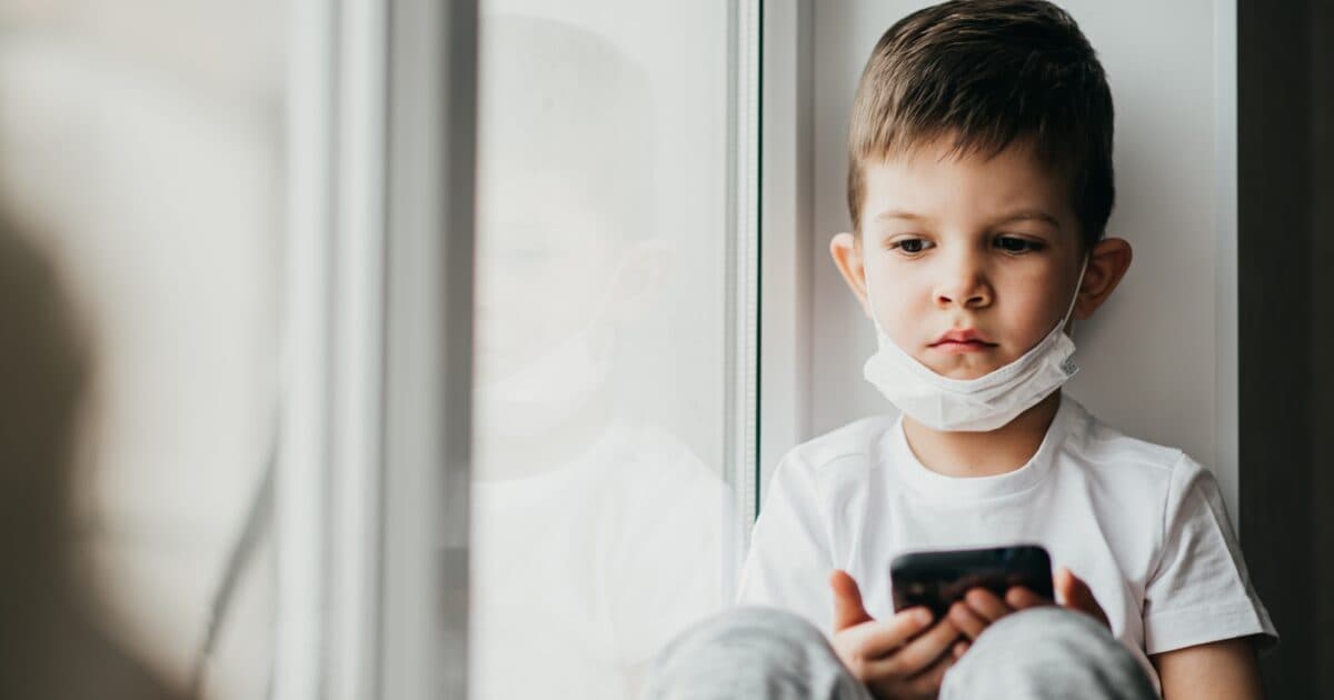 Children anxious and depressed due to COVID-19 measures