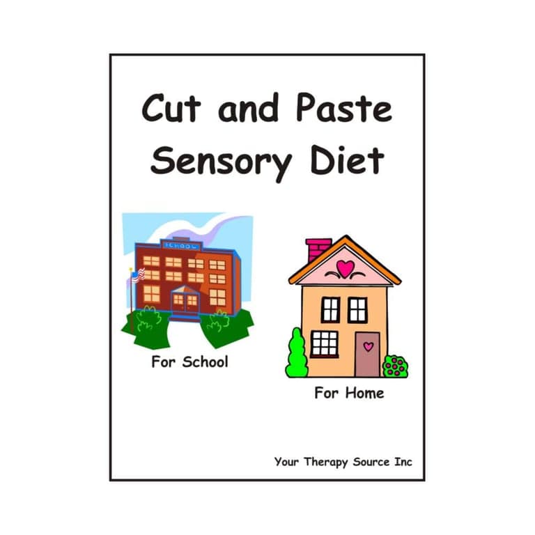 Elementary school Material | Cut and Paste Sensory Diet