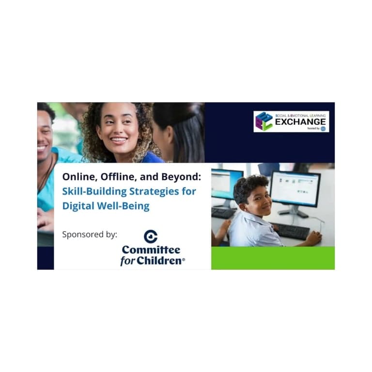 Elementary school Webinar | Strategies for Digital Well-Being