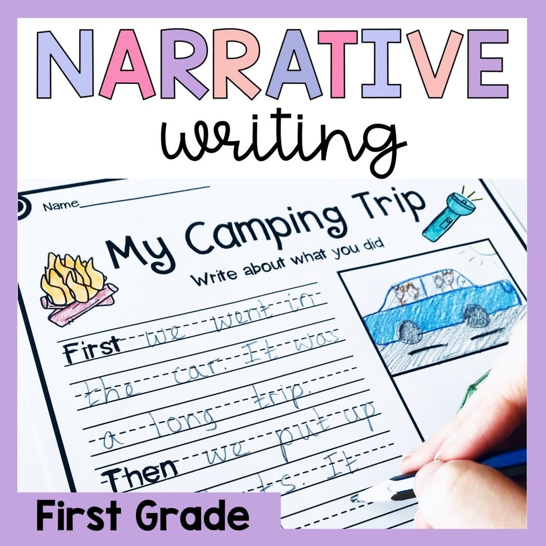 Elementary school Worksheet | First Grade Narrative Writing