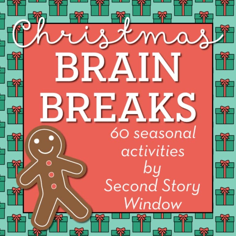 Elementary school Energizer | Christmas Activities: Christmas Brain Breaks