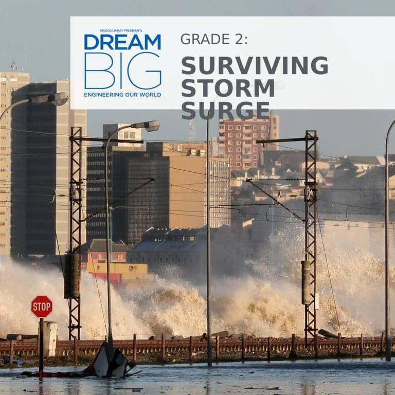 Elementary school Lesson Idea | Surviving Storm Surge