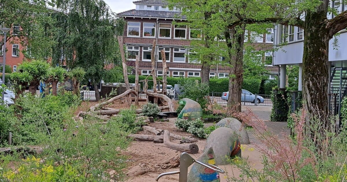 Exploring green play and learning spaces in the city of Rotterdam