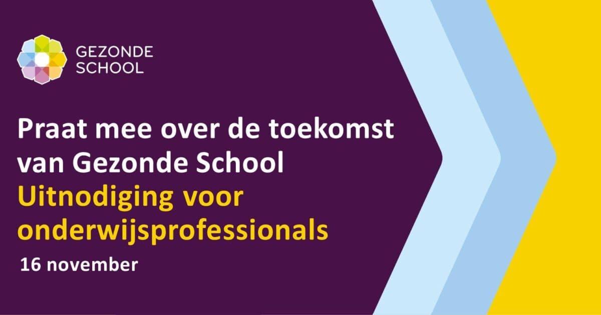 Major dialogue session on Healthy School