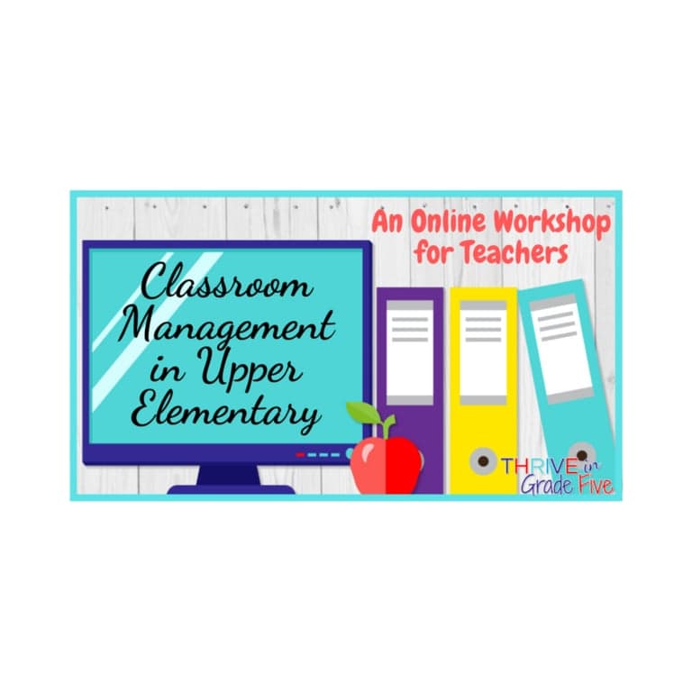 Elementary school Course | Classroom Management in Upper Elementary