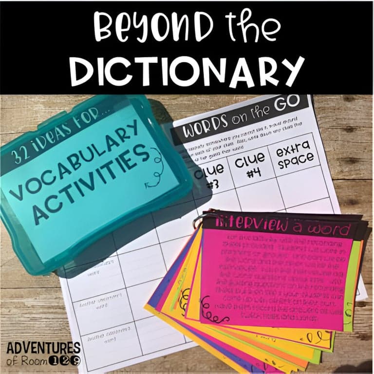 Elementary school Material | Vocabulary Strategies for Any Word List