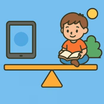 Elementary school Lesson Idea | Balancing Our Time On and Off Screens