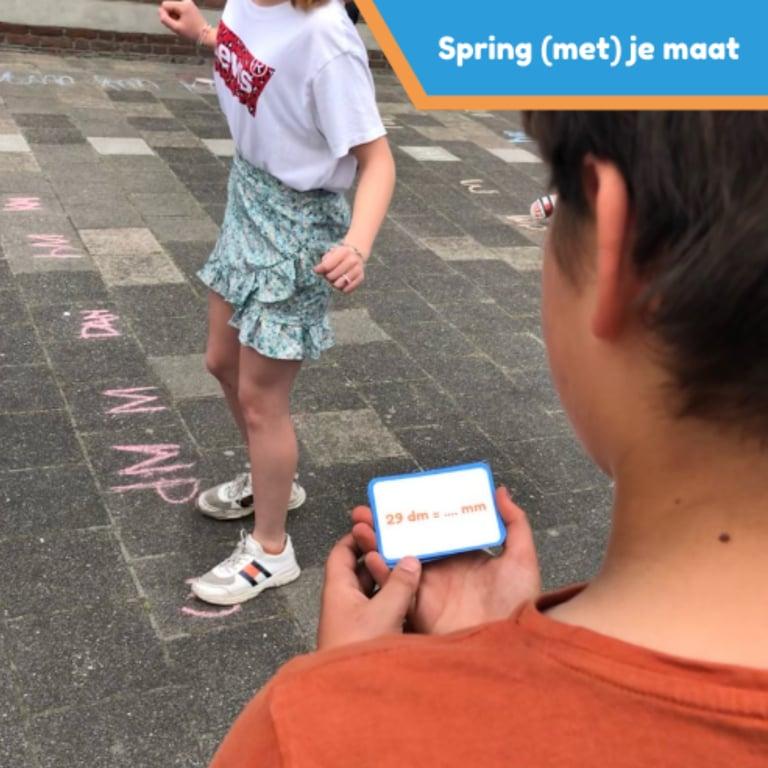 Elementary school Spel | Spring (met) Je Maat