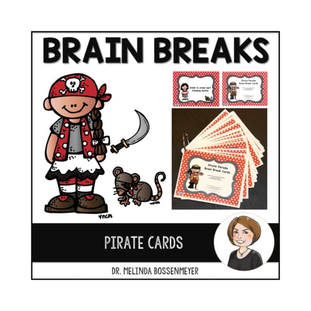 Elementary school Energizer | Brain Break: Pirate Parade Individual License