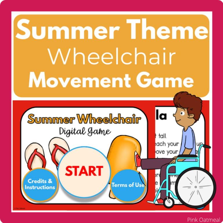 Elementary school Game | Summer Themed Wheelchair Movement Game