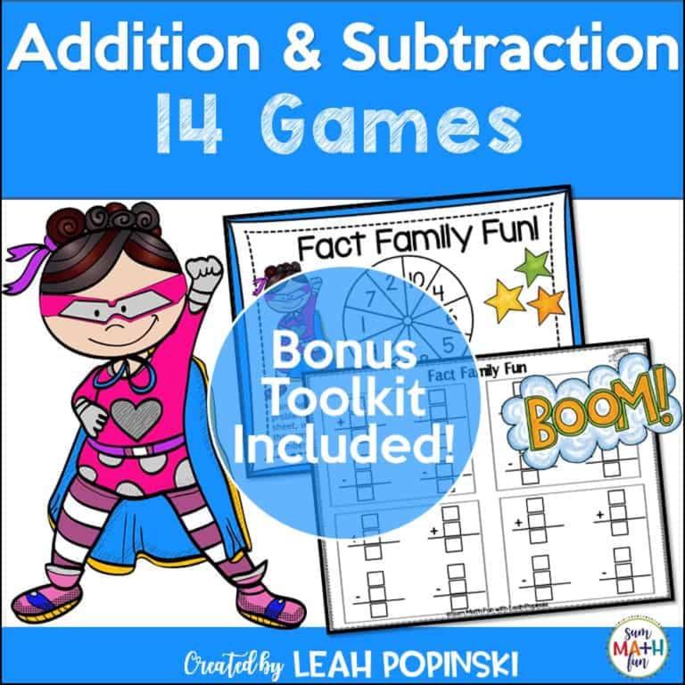 Elementary school Game | Addition - Subtraction Games Super Hero Theme