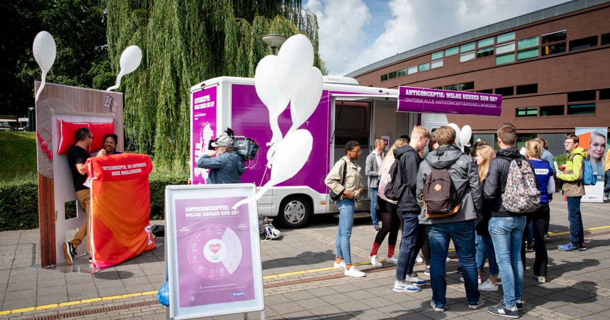 Contraception camper aims to increase contraceptive use among students