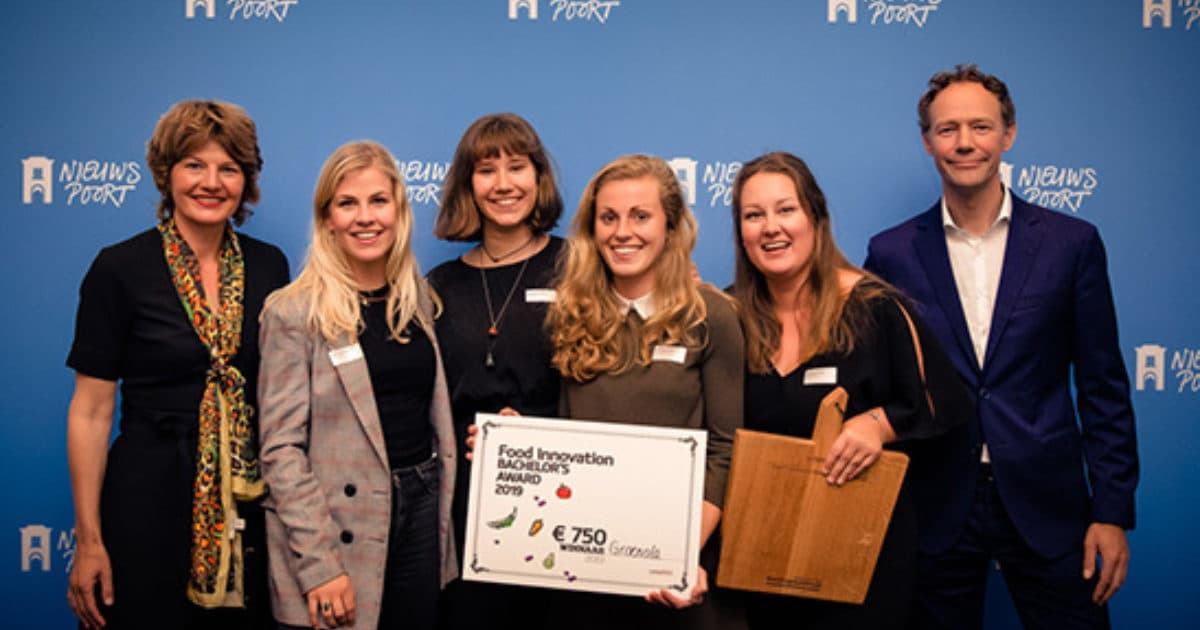Groenola wins Food Innovation Bachelor’s Award 2019