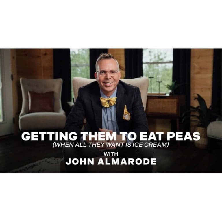 Elementary school Masterclass | Getting Them to Eat Peas When All They Want is Ice Cream