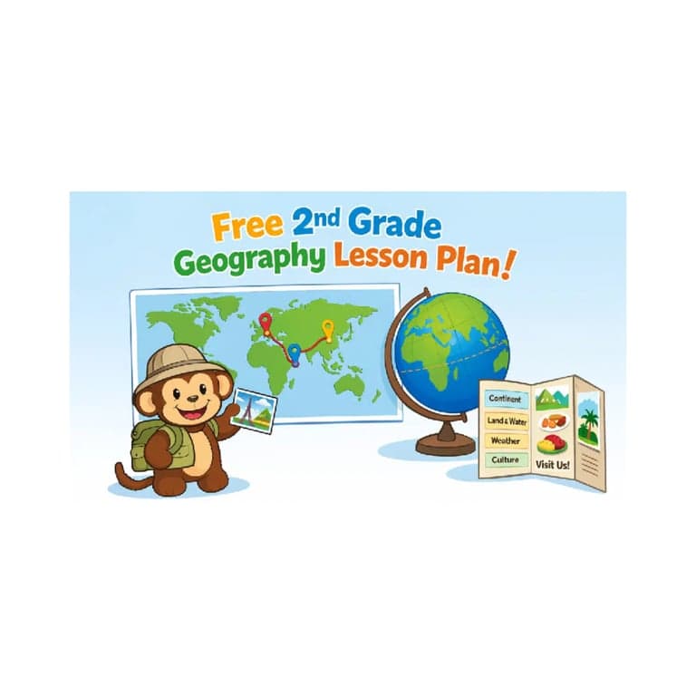 Elementary school Lesson Idea | Free 2nd Grade Geography Lesson Plan: Mapping Project