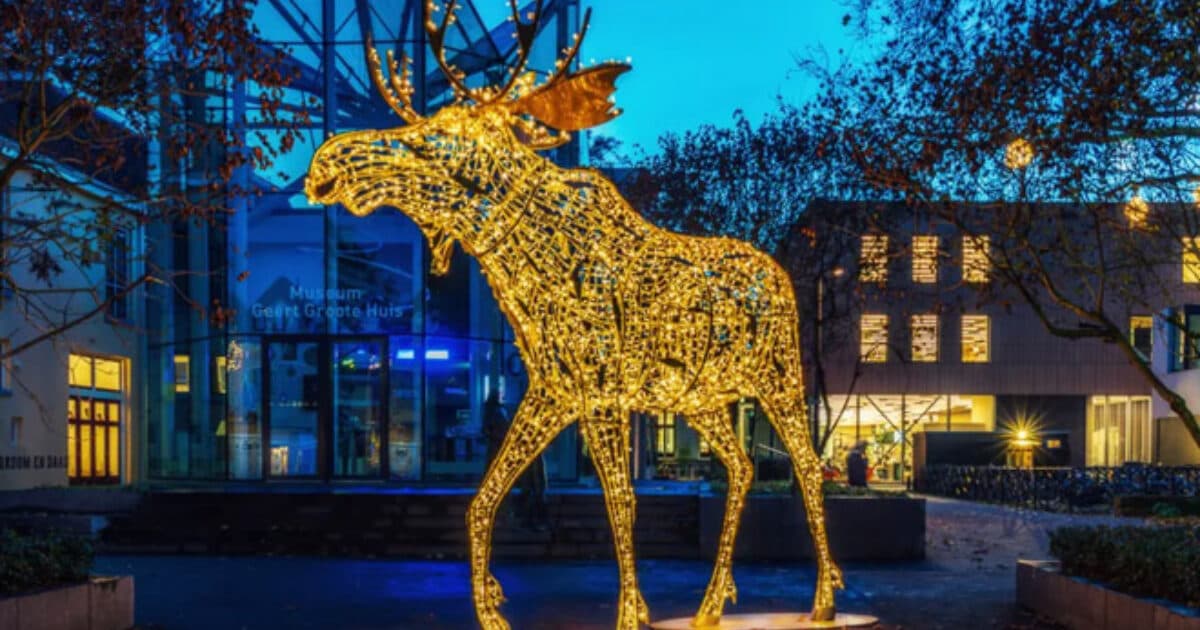 Discover seven light trails through cities in the Netherlands with children