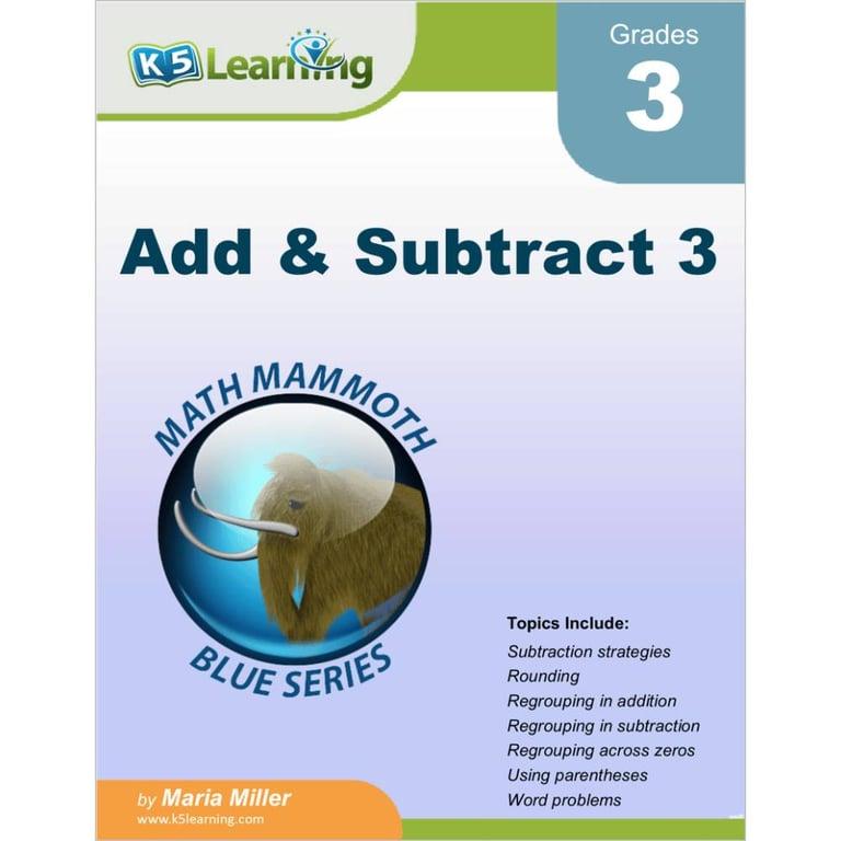 Elementary school Workbook | Add & Subtract 3