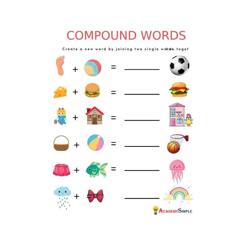 Elementary school Worksheet | Vocabulary: Compound Words
