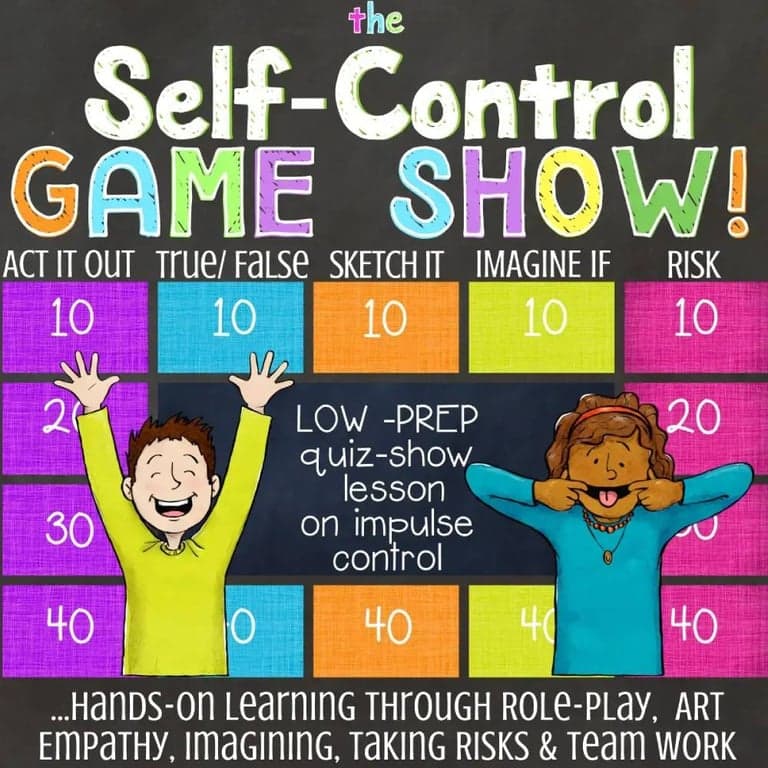Elementary school Game | Self-Control: Executive Functioning Lesson