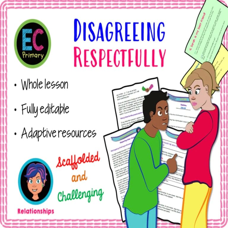 Elementary school Lesson Package | Disagreeing Respectfully - Conflict Management PSHE