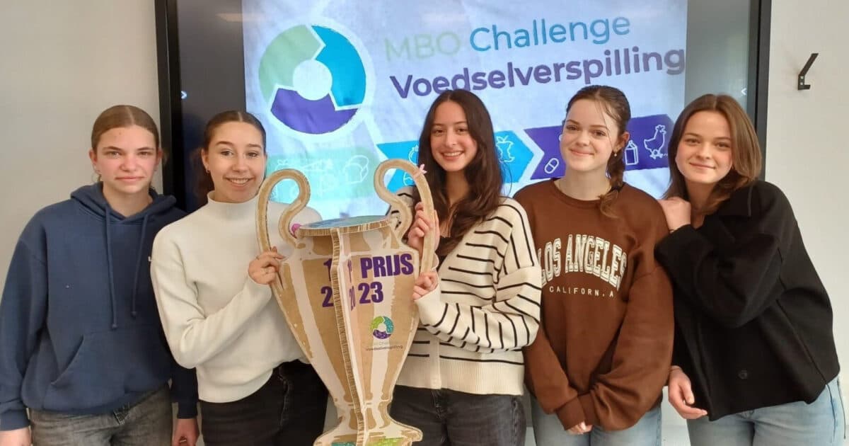 Yuverta College Heerlen wins MBO Food Waste Challenge 2023/2024