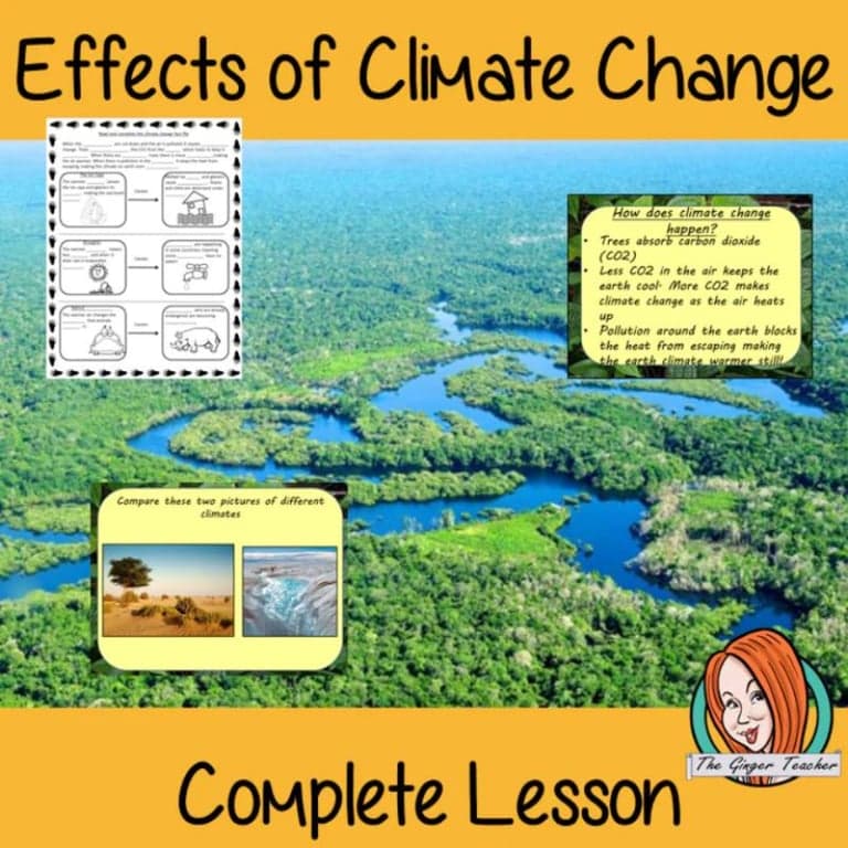 Elementary school Lesson Package | Climate Change Lesson