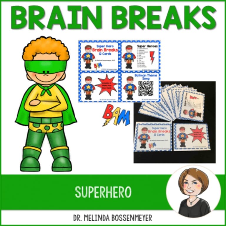 Elementary school Energizer | Brain Breaks: Super Hero Individual License