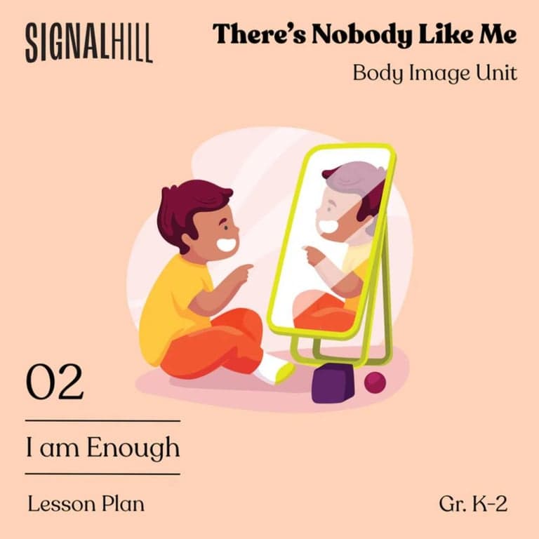 Elementary school Lesson Idea | I am Enough